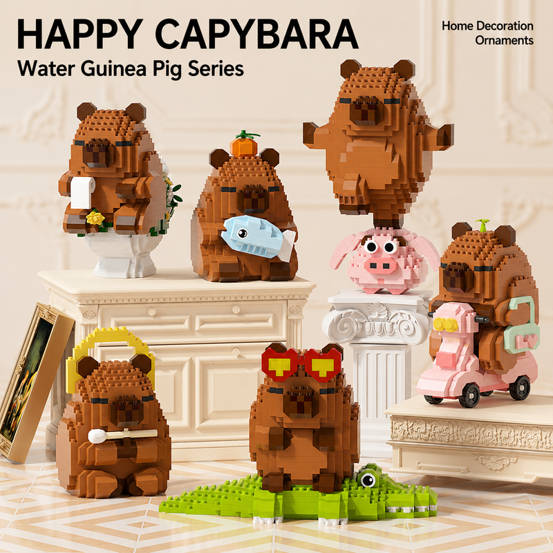 Capybara Nano Building Block Set